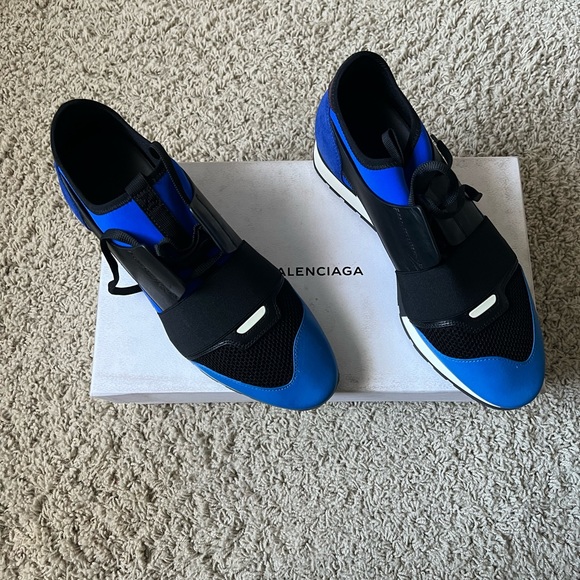 Brand new balenciaga runner sneakers.Dustbag.Box too,just dirty(bought as is) - Picture 1 of 5